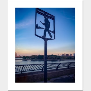 Carl Schurz Park Sunset Manhattan New York City Posters and Art